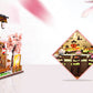 Dollhouse Miniature with Furniture Kit Plus Dust Proof and Music Movement - Asia (1:24 Scale Creative Room Idea)