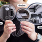 20X Magnifying Hand Mirror Two Sided Use for Makeup Application, Tweezing, and Blackhead/Blemish Removal (15 cm)