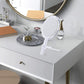 20X Magnifying Hand Mirror Two Sided Use for Makeup Application, Tweezing, and Blackhead/Blemish Removal (15 cm Silver)