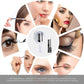 20X Magnifying Hand Mirror Two Sided Use for Makeup Application, Tweezing, and Blackhead/Blemish Removal (15 cm Silver)