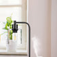 2x Pack Industrial Table Lamp with 2 USB Port for Bedside Nightstand Desk and Living Room Office (Bulb not Included)