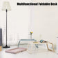 Multifunction Laptop Bed Desk with foldable legs for Home Office (Blue)
