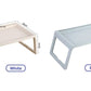 Multifunction Laptop Bed Desk with foldable legs for Home Office (White)