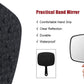 Extra Large Black Handheld Mirror with Handle (31,5 x 23 cm)