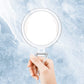 Double-Sided 1X/20X Magnifying Foldable Makeup Mirror for Handheld, Table and Travel Usage