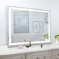 Hollywood LED Makeup Mirror with Smart Touch Control and 3 Colors Dimmable Light (72 x 56 cm)