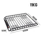 BULLET Car Roof Rack, 123 x 102 x 12cm Universal Luggage Carrier Steel Cage Vehicle Cargo