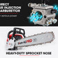 Baumr-AG 45CC Petrol Chainsaw Commercial 18 Bar Chain Saw E-Start Pruning