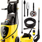 JET-USA 3800 PSI High Pressure Water Cleaner Washer Electric Pump Hose Gurney