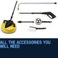 JET-USA 3800 PSI High Pressure Water Cleaner Washer Electric Pump Hose Gurney