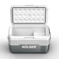 Kolner 20l Fridge Freezer Cooler 12/24/240v Camping Portable Kolner Esky Refrigerator - Grey