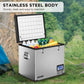 Kolner 75l Portable Fridge Chest Freezer With Lcd Panel - Rv Vehicle Camping Refrigerator