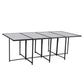 Bali 13PC  Outdoor Dining Set – Black