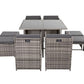 Horrocks 8 Seater Outdoor Dining Set –Grey
