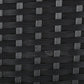 Outdoor Minimalist Black Wicker 6-Seater Dining Set