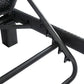 Black Rattan Sunbed with Adjustable Recline
