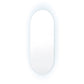 La Bella LED Wall Mirror Oval Touch Anti-Fog Makeup Decor Bathroom Vanity 45 x 100cm