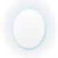 La Bella LED Wall Mirror Round Touch Anti-Fog Makeup Decor Bathroom Vanity 70cm