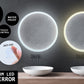 La Bella LED Wall Mirror Round Touch Anti-Fog Makeup Decor Bathroom Vanity 70cm