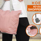 KOELE Pink Shopper Bag Tote Bag Foldable Travel Laptop Grocery KO-DUAL