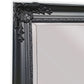 French Provincial Ornate Mirror - Black - Medium 70cm x 170cm