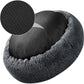 Soft Dog Bed Round Washable Plush Pet Kennel Cat Bed Mat Sofa Small 50cm
