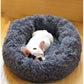 Soft Dog Bed Round Washable Plush Pet Kennel Cat Bed Mat Sofa Small 50cm