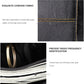 Men's Genuine Leather Bilfold Wallet RFID Blocking Card Holder Zipper Coin Purse