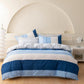 Mannix Striped Quilt Cover Set - King Size