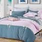 Pink Dots Queen Size Bed Quilt/Duvet Duvet Cover Set