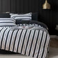Ascar Striped Quilt Cover Set - Super King Size