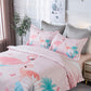 Flamingo Kids Quilt Cover Set - King Single Size