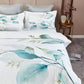 Angelis Leaves Quilt Cover Set - Queen Size