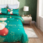 Christmas New Year Quilt Cover Set - Queen Size