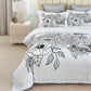 Viene Floral Quilt Cover Set - Queen Size