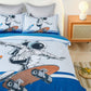 Astronaut Kids Quilt Cover Set - Single Size
