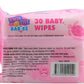 Kwik Life Pk30 Baby Wipes With Sticky Top Alcohol Free Fragrance Free