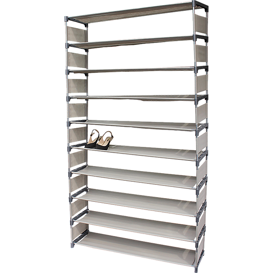 50 Pairs 10 Tiers Shoe Rack