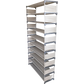 50 Pairs 10 Tiers Shoe Rack