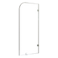 700 x 1450mm Frameless Bath Panel 10mm Glass Shower Screen By Della Francesca
